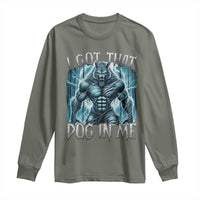 I Got That Dog In Me Wolf Alpha Long Sleeve Shirt