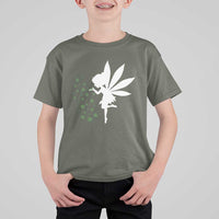 Marijuana T Shirt For Kid Weed Fairy Fantasy Leaf Stoner Pot Smoker Cannabis - Wonder Print Shop