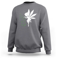 Marijuana Sweatshirt Weed Fairy Fantasy Leaf Stoner Pot Smoker Cannabis - Wonder Print Shop