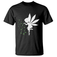 Marijuana T Shirt Weed Fairy Fantasy Leaf Stoner Pot Smoker Cannabis - Wonder Print Shop
