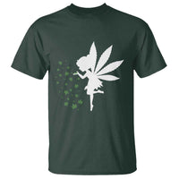 Marijuana T Shirt Weed Fairy Fantasy Leaf Stoner Pot Smoker Cannabis - Wonder Print Shop