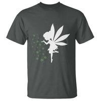 Marijuana T Shirt Weed Fairy Fantasy Leaf Stoner Pot Smoker Cannabis - Wonder Print Shop