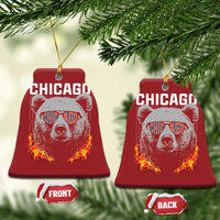 Bears Mascot Christmas Ornament Vintage Retro Chicago - Wonder Print Shop