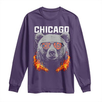 Bears Mascot Long Sleeve Shirt Vintage Retro Chicago - Wonder Print Shop