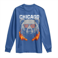 Bears Mascot Long Sleeve Shirt Vintage Retro Chicago - Wonder Print Shop