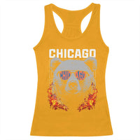 Bears Mascot Racerback Tank Top Vintage Retro Chicago - Wonder Print Shop
