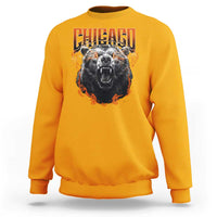 Vintage Chicago Sweatshirt Retro Graphic Wild Bear Streetwear Bootleg - Wonder Print Shop