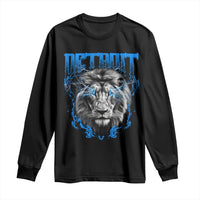 Lion Lovers Long Sleeve Shirt Detroit Fan Apparel