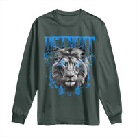 Lion Lovers Long Sleeve Shirt Detroit Fan Apparel