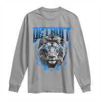 Lion Lovers Long Sleeve Shirt Detroit Fan Apparel