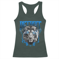 Lion Lovers Racerback Tank Top Detroit Fan Apparel