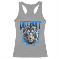Lion Lovers Racerback Tank Top Detroit Fan Apparel