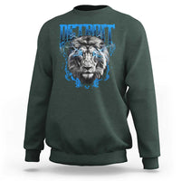 Lion Lovers Sweatshirt Detroit Fan Apparel - Wonder Print Shop