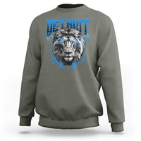 Lion Lovers Sweatshirt Detroit Fan Apparel - Wonder Print Shop