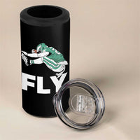 Philly Fan 4 in 1 Can Cooler Tumbler Barkley Backwards Hurdle - Wonder Print Shop