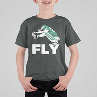 Philly Fan T Shirt For Kid Barkley Backwards Hurdle - Wonder Print Shop