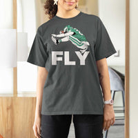 Philly Fan T Shirt For Women Barkley Backwards Hurdle - Wonder Print Shop