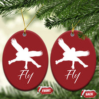 Eagles Fly Christmas Ornament Philadelphia Birds Spirit - Wonder Print Shop
