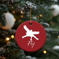 Eagles Fly Christmas Ornament Philadelphia Birds Spirit - Wonder Print Shop