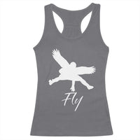 Eagles Fly Racerback Tank Top Philadelphia Birds Spirit - Wonder Print Shop