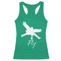 Eagles Fly Racerback Tank Top Philadelphia Birds Spirit - Wonder Print Shop