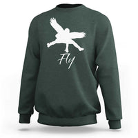 Eagles Fly Sweatshirt Philadelphia Birds Spirit - Wonder Print Shop