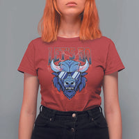 Let's Go Buffalo T Shirt For Women Fan Apparel WNY Pride - Wonder Print Shop