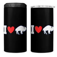 Vintage Buffalo 4 in 1 Can Cooler Tumbler American I Love Bison - Wonder Print Shop