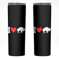 Vintage Buffalo Skinny Tumbler American I Love Bison - Wonder Print Shop