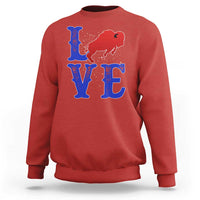 Let's Go Buffalo Sweatshirt WNY Pride Mafia Gift Wild American Bison Lovers - Wonder Print Shop