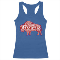Let's Go Buffalo Racerback Tank Top WNY Pride Fan Apparel