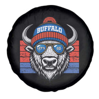 Buffalo Football Spare Tire Cover Vintage 90s Bill Fan Game Day - Wonder Print Shop