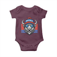 Buffalo Football Baby Onesie Vintage 90s Bill Fan Game Day - Wonder Print Shop