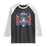 Buffalo Football Raglan Shirt Vintage 90s Bill Fan Game Day - Wonder Print Shop