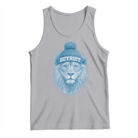 Detroit Football Tank Top Retro Lions Mascot Sport Fan - Wonder Print Shop