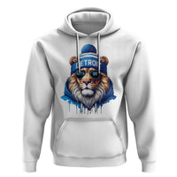 Lion Lovers Hoodie Wearing Glasses Sunday Detroit Fan Apparel