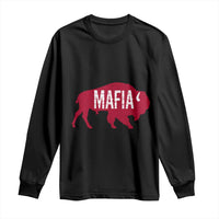 Let's Go Buffalo Long Sleeve Shirt Funny Mafia WNY Pride Red Buffalo