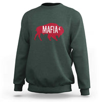 Let's Go Buffalo Sweatshirt Funny Mafia WNY Pride Red Buffalo - Wonder Print Shop