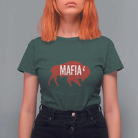 Let's Go Buffalo T Shirt For Women Funny Mafia WNY Pride Red Buffalo - Wonder Print Shop