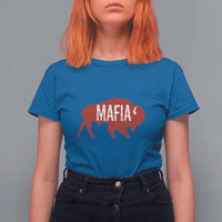 Let's Go Buffalo T Shirt For Women Funny Mafia WNY Pride Red Buffalo - Wonder Print Shop
