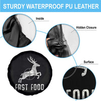 Deer Hunting Season Spare Tire Cover Funny Fast Food - Wonder Print Shop
