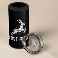 Deer Hunting Season 4 in 1 Can Cooler Tumbler Funny Fast Food - Wonder Print Shop