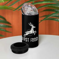 Deer Hunting Season 4 in 1 Can Cooler Tumbler Funny Fast Food - Wonder Print Shop