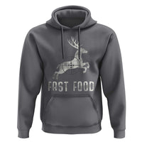 Deer Hunting Season Hoodie Funny Fast Food - Wonder Print Shop