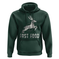 Deer Hunting Season Hoodie Funny Fast Food - Wonder Print Shop