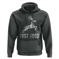 Deer Hunting Season Hoodie Funny Fast Food - Wonder Print Shop