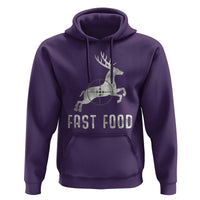Deer Hunting Season Hoodie Funny Fast Food - Wonder Print Shop