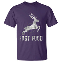 Deer Hunting Season T Shirt Funny Fast Food - Wonder Print Shop
