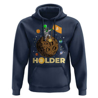 St Patricks Day Bitcoin Astronaut Hoodie Lucky Shamrock Leprechaun BTC Crypto To The Moon