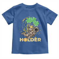 St Patricks Day Bitcoin Astronaut Toddler T Shirt Lucky Shamrock Leprechaun BTC Crypto Holder